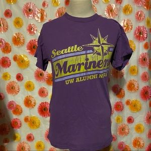 ✨3/$10✨ Vintage Pre-owned Seattle Mariners Purple Tee